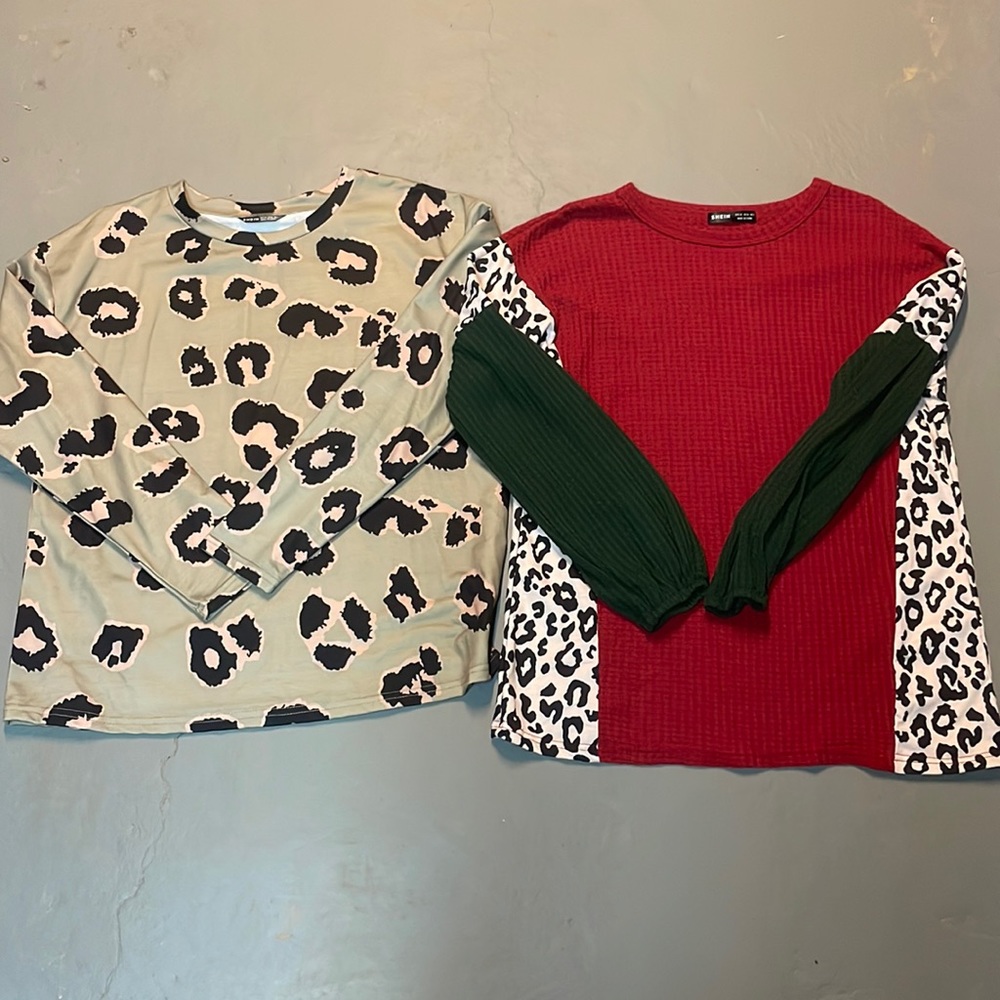 SHEIN Long Sleeve Tops